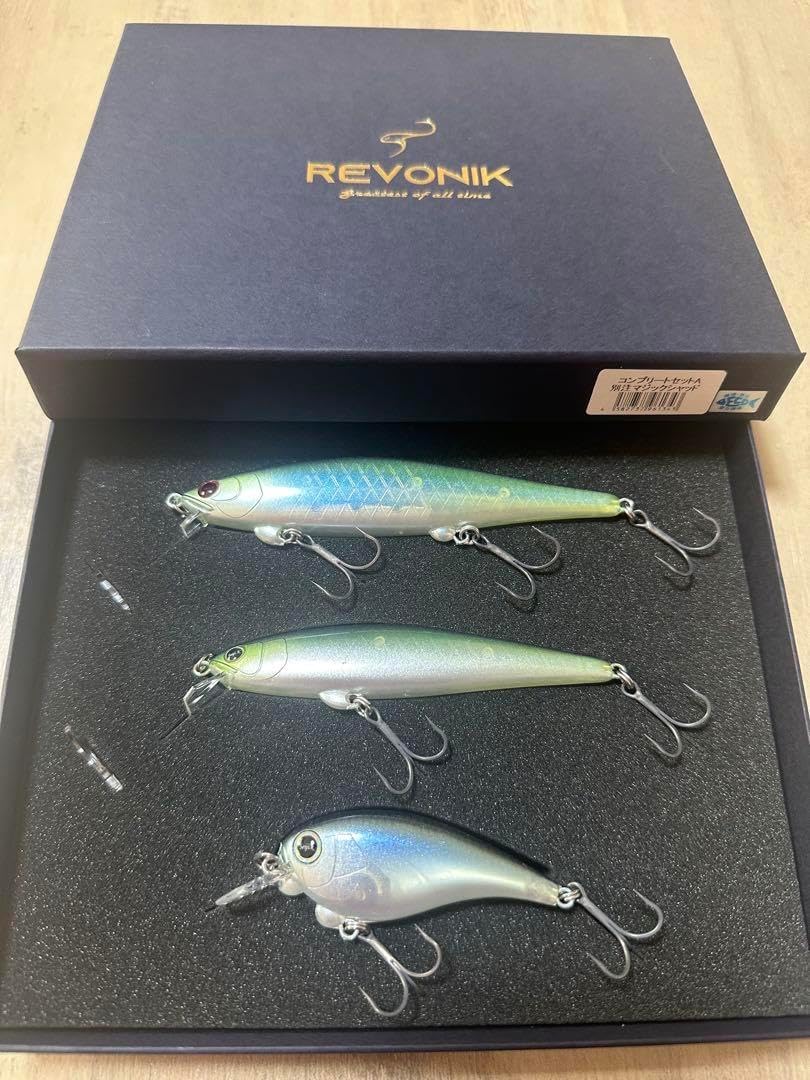 REVONIK レヴォニック SHINDY94 ミノー・プラグ 3個セット REVONIK